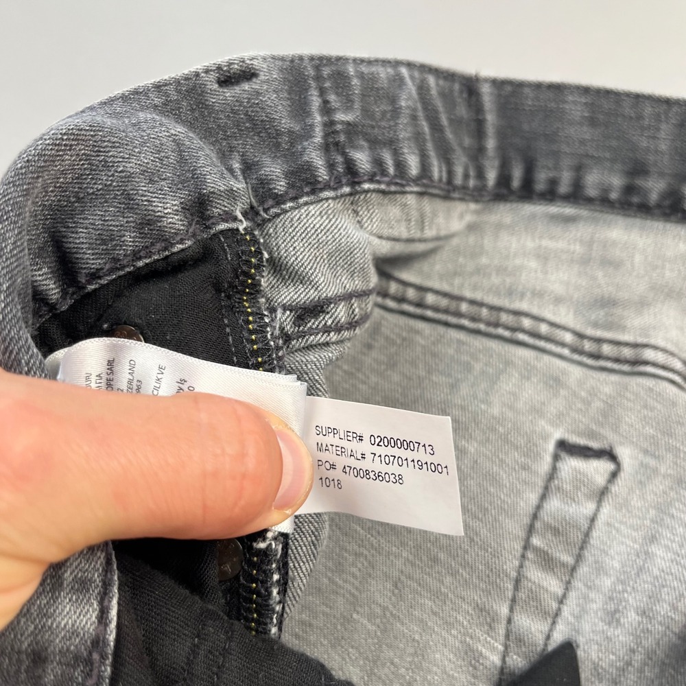 Polo Ralph Lauren Jeans Mens 32x34 Grey Sullivan Slim Fit Stretch 710701191001 - Picture 5 of 16